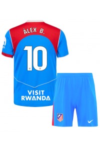 Atletico Madrid Alex Baena #10 Babyklær Tredje Fotballdrakt til barn 2025-26 Korte ermer (+ Korte bukser)